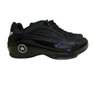 Mens Leather Converse Black Basketball/Running Mid Top Shoes 9R 08 07 Size 10
